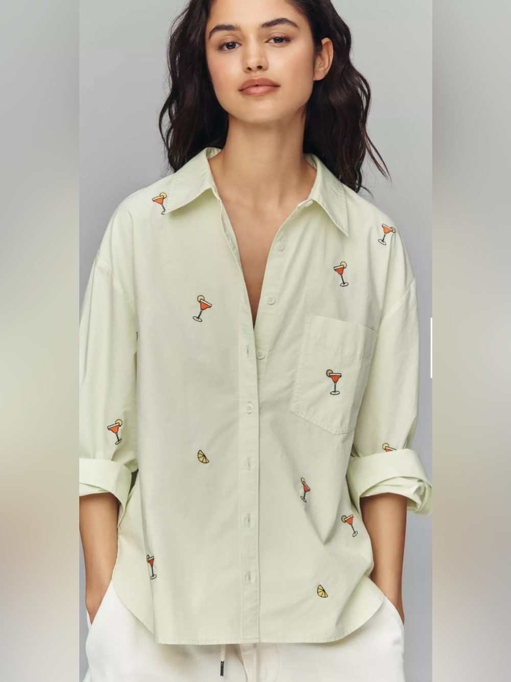 The Shrunken Bennett Buttondown Shirt BY MAEVE